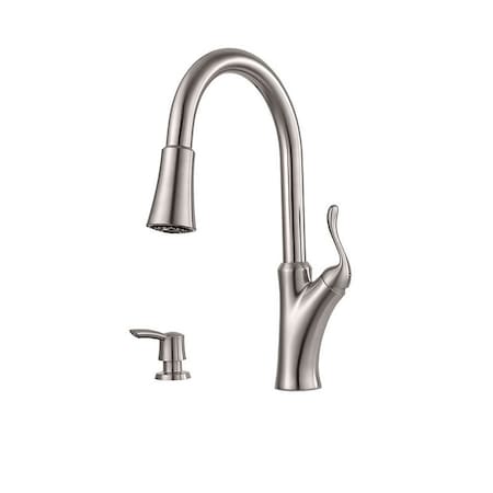 Pfister Residential 1/2/3/4 Hole Kitchen Faucet F-529-7TNS